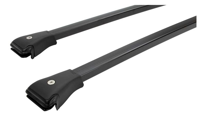 Rail outlet roof rack