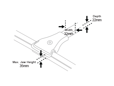 Standard Bar Dimensions Diagram